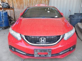 2014 Honda Civic SI Red Sedan 2.4L Vtec Mt #A24929